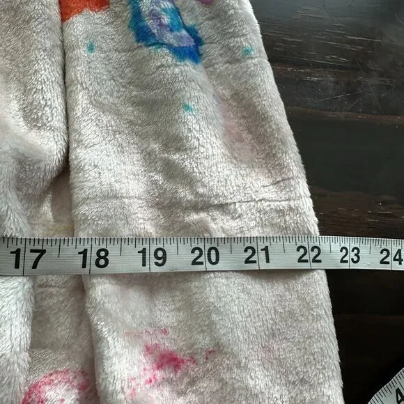 NWT Natural Life Towel Wrap Love boho floral ruffle trim L/XL - Picture 9 of 10